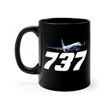 BOEING 737 DESIGNED MUG Printify